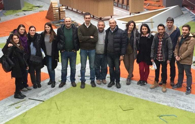 mimarlık ofisi - ofis halısı - karo halı - zemin kaplama
