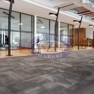 ak inşaat ofis tessera karo halı uygulaması 3