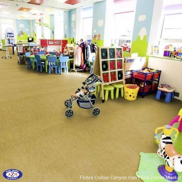 Flotex Colour Canyon rulo halı uygulama görseli - s445030 Canyon sulphur1