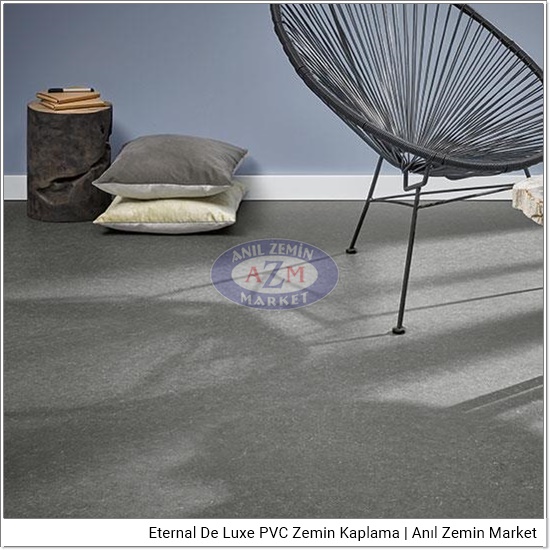 Eternal de luxe PVC zemin kaplama uygulama görseli 2782-3112 mid neutral grey