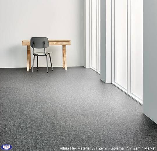 Allura Flex Material metal desenli esnek vinil pvc LVT zemin kaplama 63625FL1-63625FL5 nickel metal brush1