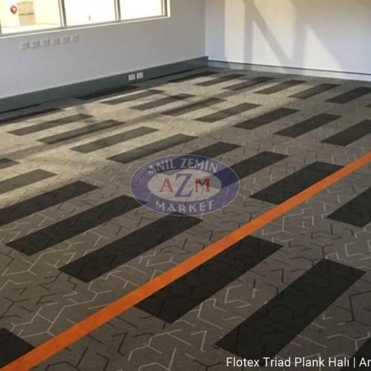 flotex triad plank karo halı uygulama görseli 5