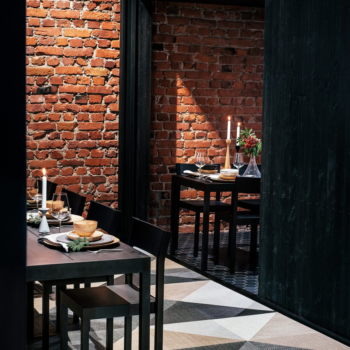 Hellsten Flooring woven vinyl flooring örgü karo vinil zemin kaplama nordic