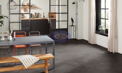 Mflor LVT zemin kaplama uygulama Nuance Charcoal 44119 44719 44119 - 44719 Charcoal uygulama