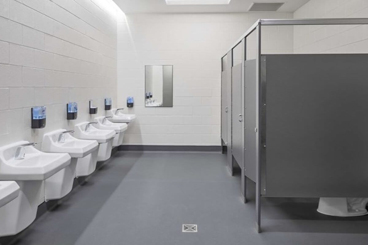 Spartanburg_High_School_Altro_Pisces_01 Altro Aquarius ıslak zemin homojen PVC zemin döşemesi