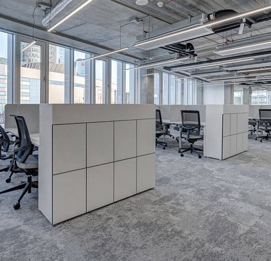 Tessera Cloudscape 3401 karo halı uygulama capital smart ofis