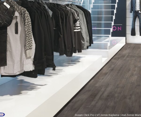 dream click pro 035 king of charcoal ahşap desenli vinil LVT zemin kaplama