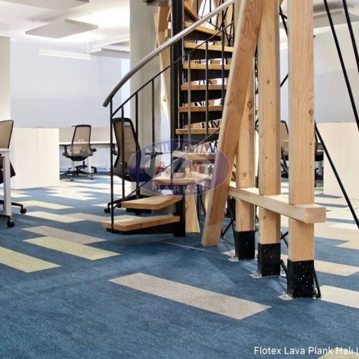 Flotex Lava Plank Karo Halı Uygulama görseli 1.1