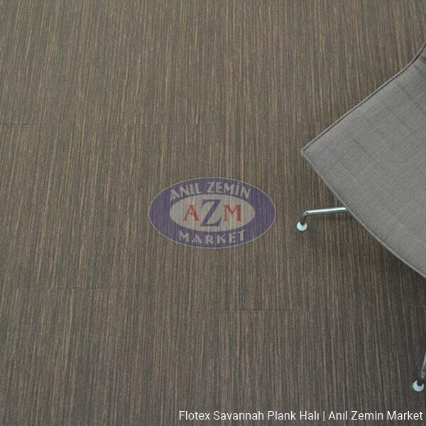 flotex savannah plank karo halı uygulama - 911005 walnut
