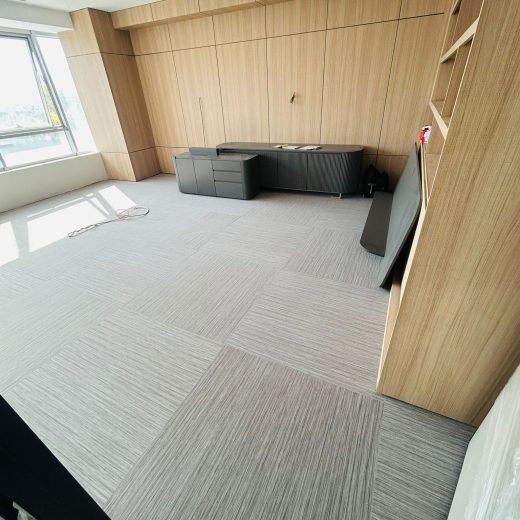 flotex seagrass plank karo halı 111003 almond bursa nilufer ofis zemin kaplama (2)