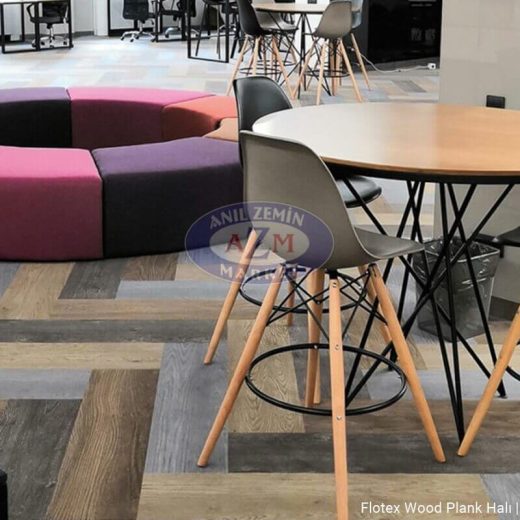 flotex wood plank karo halı uygulama 5