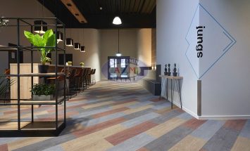 flotex wood plank karo halı Beckum Spor salonu 2 flotex wood plank karo halı uygulama - Beckum Spor salonu 2