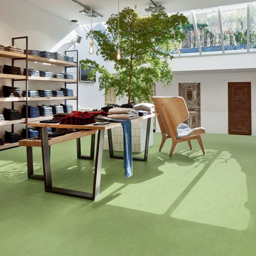 Marmoleum Fresco linolyum zemin kaplama uygulama 1